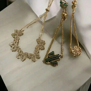 Lot of 3 gold and silver sliding bolo bracelets- NWT